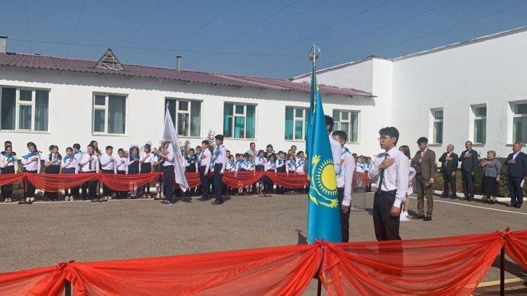 "Жас ұлан" бірыңғай балалар мен жасөспірімдер ұйымының Ұланбасын ұлықтау рәсімі